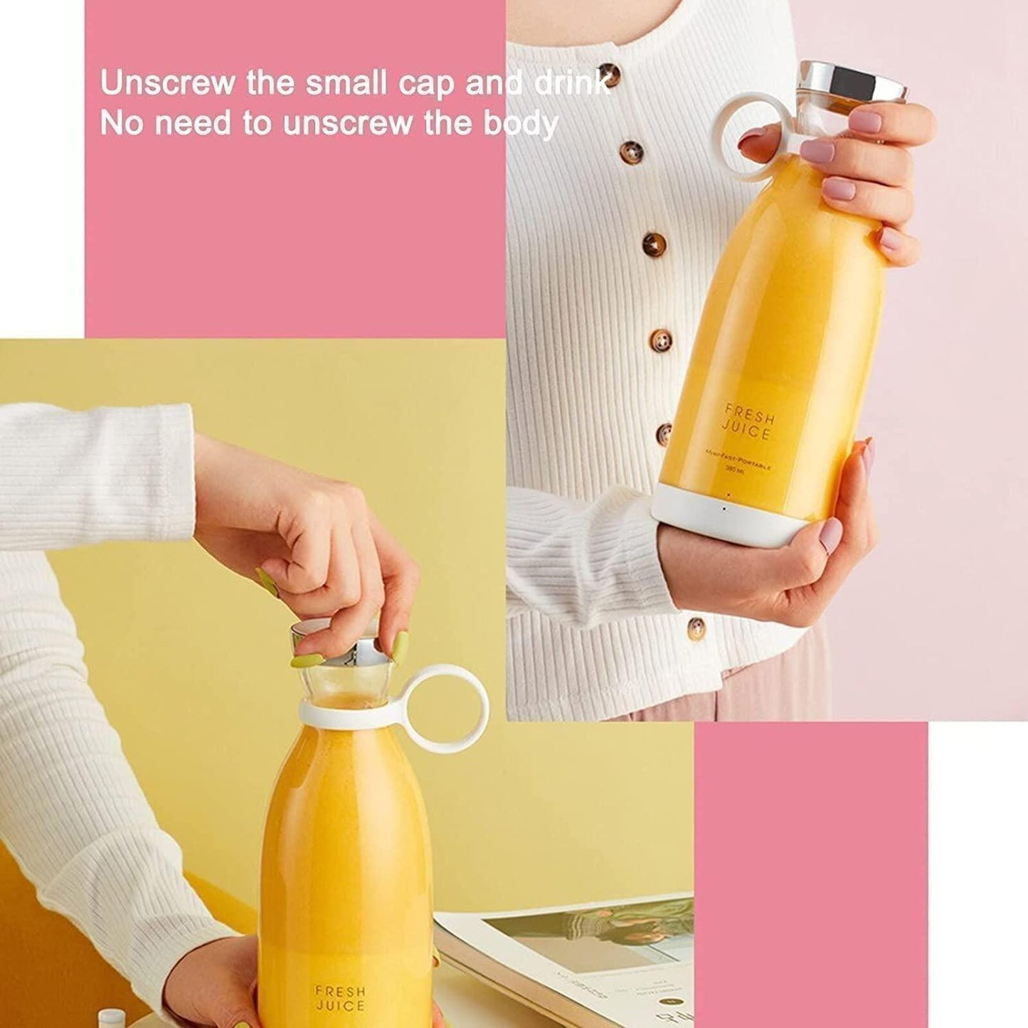Portable Mini Juicer Bottle